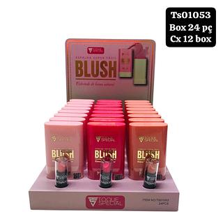 Toque especial blush em bastao box 24 pç