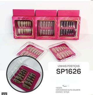 Unha Sabrina sato box 12 pc