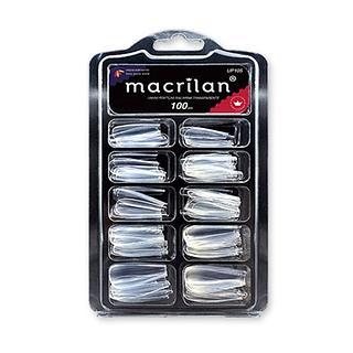 Unhas Postiças Tips Bailarina Transparente Macrilan