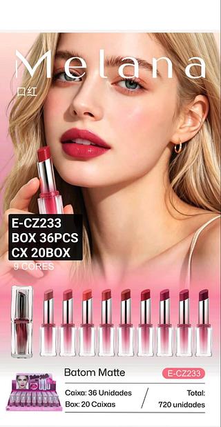 Melana batom box , 36 pçs