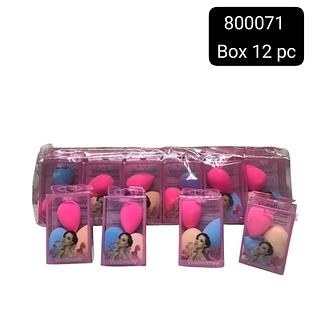 mini trio de esponja box 12 pç