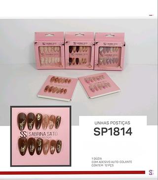 Sabrina sato unhas box 12 pc
