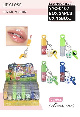 Yoyo Maquiamor Lip Gloss box 24 pçs