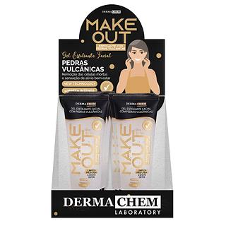 Derma Chem Gel Esfoliante Facial com Pedras Vulcânicas BOX/12pç