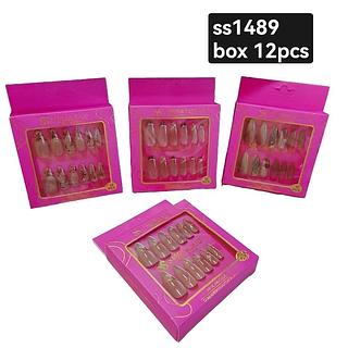 Sabrina Sato Unha Postiça em Pvc box 12 pçs