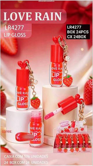 love rain lip gloss box 24 pç