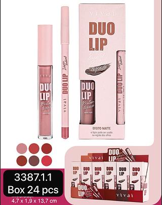 vivai kit labial box 24 pç