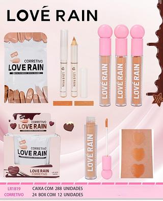 LOVE RAIN KIT CORRETIVO BOX 12 PÇ