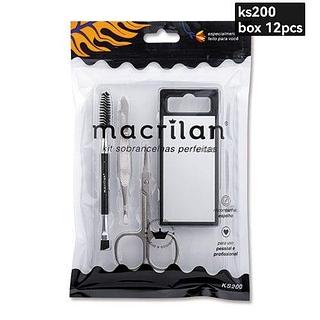 Macrilan Kit Sobrancelhas Perfeitas BOX 12PÇS