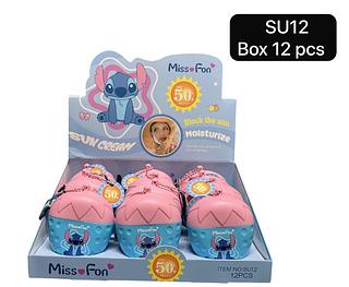 Miss Fon Protetor Solar box 12 pçs