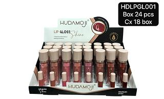 hudamoji lipo gloss box 24 pç