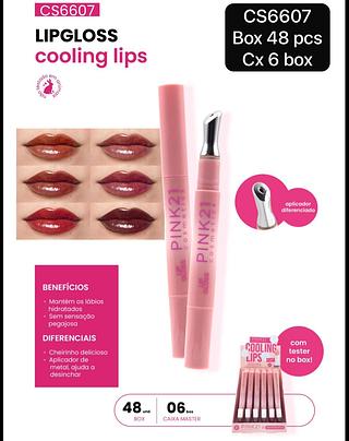 PINK21 LIP GLOSS BOX 48 PÇ