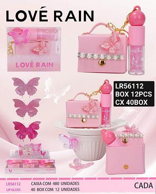Love rain Lip gloss box 12 pcs