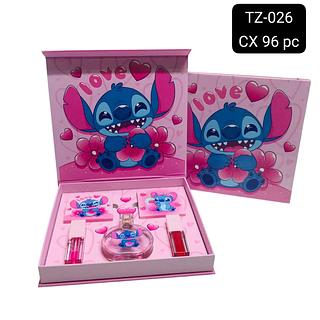 kit lilo stitch box 12 pç