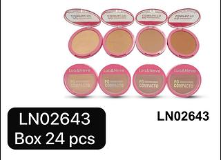lua e neve po compacto box 24