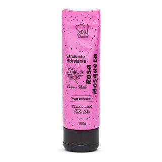 Hidratante Esfoliante Para Corpo E Rosto De Rosa Mosqueta Soul Cosméticos 100g