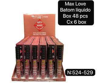 max love batom plump box 48 pç