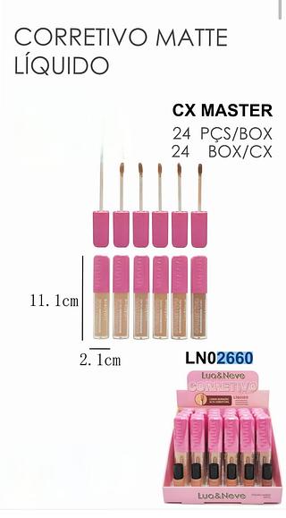 Lua e neve corretivo box 24pc