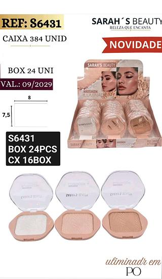SARAHS BEAUTY ILUMINADOR BOX 24PÇ