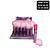 bobbi rara lip gloss c/acessorio box 24 pç