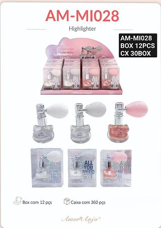 amor e anjo po de fada box 12 pç