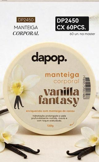 DAPOP MANTEIGA CORPORAL CX 60 PÇ
