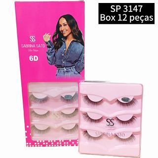 Sabrina sato 3 pares box 12 pç