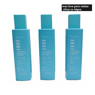 max love demaquilante para rosto e olhos BOX 12PÇS
