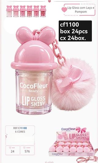 cocofleur lip gloss box 24 pç