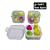 kit esponja frutas 4 em 1 box 12 pç