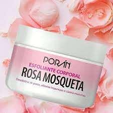 poram esfoliante rosa mosqueta cx 36/pç