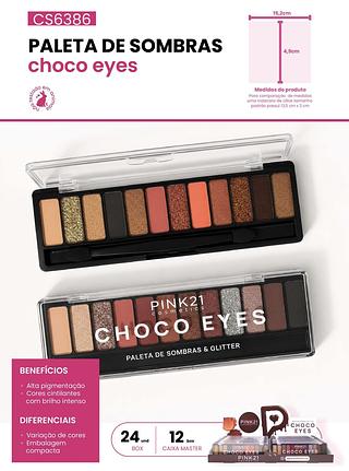 Paleta de sombras box 24 pçs