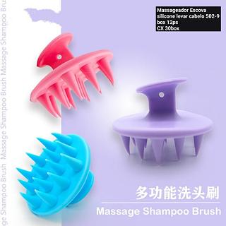 messgeador escova silicone lever cabelo box 12