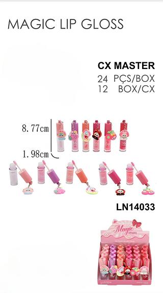 lua e neve lip gloss box 24 pç