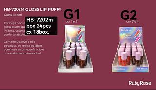 Ruby Rose gloss Lip puffy box 24 pçs