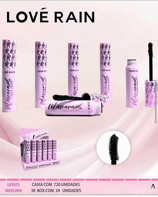 Love rain mascara de cílios box 24 pçs