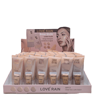Love Rain Base líquida Matte Alta cobertura