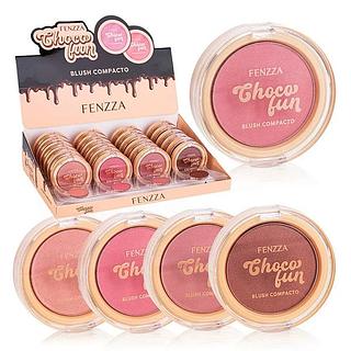 Fenzza - Blush Compacto Choco Fun FZ41001 - 24 Und
