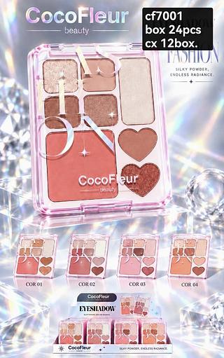 COOCFLEUR PALETA BOX 24 PÇ