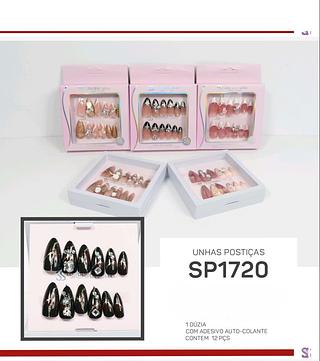 Sabrina sato unhas box 12 pc