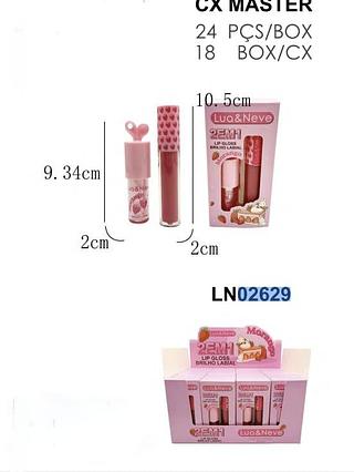 Lua e neve Lip gloss box 24 pçs