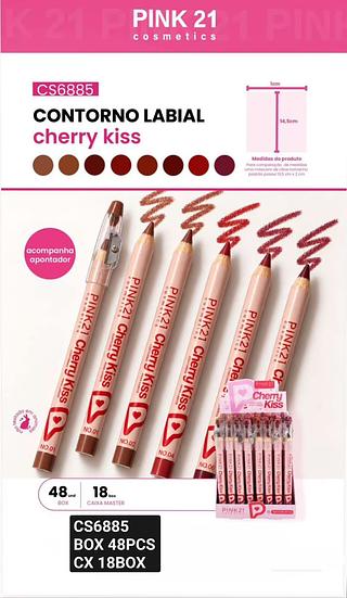 PINK21 CONTORNO LABIAL BOX / 48PÇS