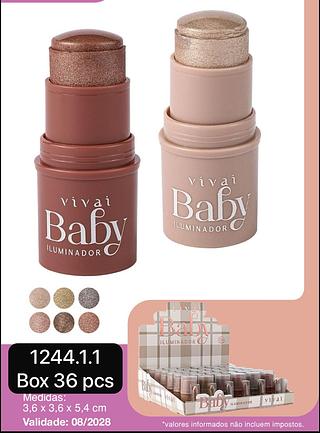 Vivai Iluminador em Bastão box 24 pçs