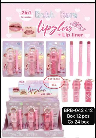 bobbi rara lip gloss box 12 pç