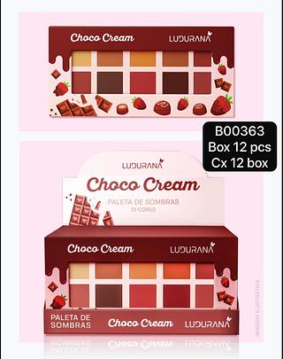 Ludurana Paleta de Sombra Choco box 12 pçs