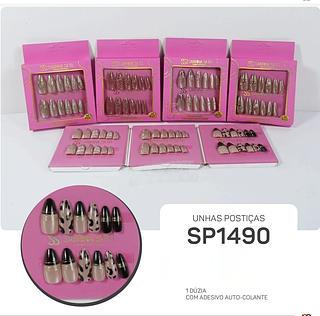 Sabrina Sato Unha Postiça em Pvc box 12 pçs