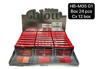 ruby rose blow blush duo box 24 pc