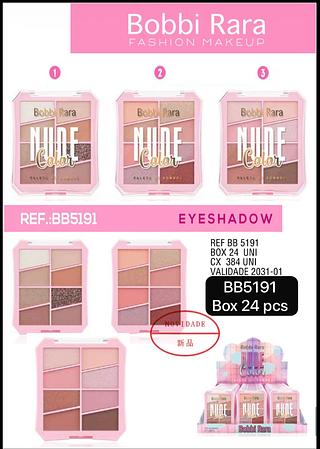 Bobbi Rara Paleta de Sombra box 24 pçs