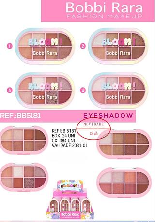 bobbi rara paleta de sombra box 24 pç