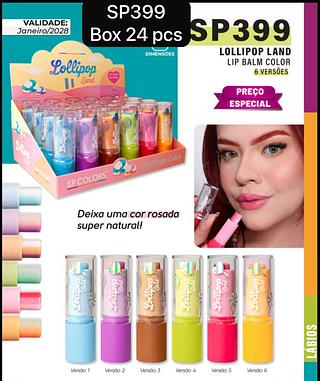 SP COLORS LIP BAML BOX 24 PÇ